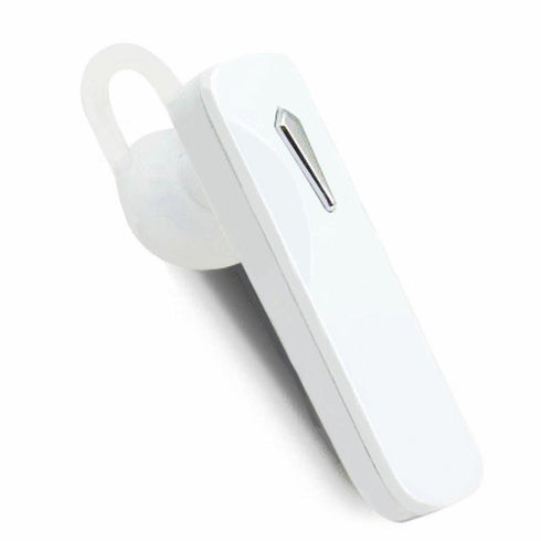 AussieSuperStore Homeware Supplies Mini Wireless Bluetooth Headset Headphones with Microphone Single Ear Earphone Wireless Bluetooth Headset Headphones with Microphone Car Ear Earphone ZMBTEARM163WHT